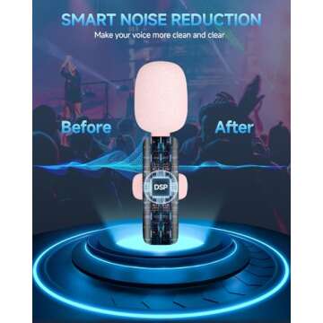 2 Pack Professional Wireless Lavalier Microphone for iPhone iPad (iPhone 14 and Below), Lapel Mics Plug-Play Clip on Lapel Mic for YouTube, Recording, Vlog, Facebook Live