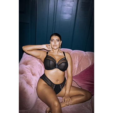 Elomi Plus-Size Matilda Underwire Plunge Bra for Comfort
