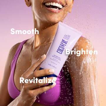 Coco & Eve Resurfacing Body Gel Scrub - AHA, BHA Exfoliating Treatment