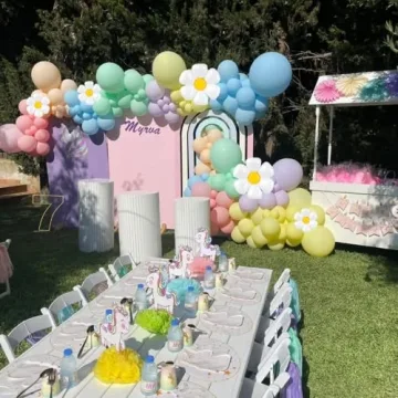 ZFUNBO Daisy Balloon Garland Arch Kit for All Occasions