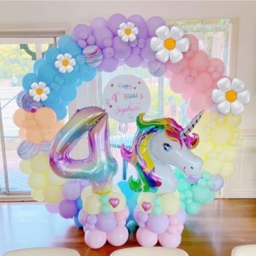 ZFUNBO Daisy Balloon Garland Arch Kit for All Occasions