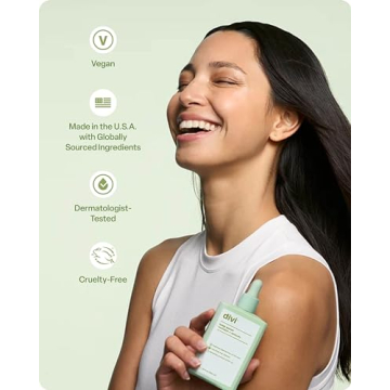 Divi Hair Scalp Serum for Women and Men - Revitalize and Balance Your Scalp - Improves Appearance of Thinning Hair, Nourishes the Scalp and Helps Remove Product and Oil Buildup, 100ml
