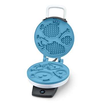 Disney Olaf Waffle Maker, 12"x5"x9", White
