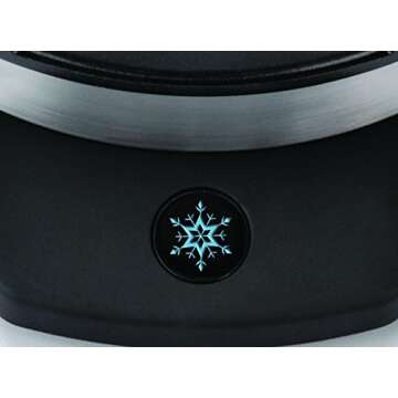 Disney Olaf Waffle Maker, 12"x5"x9", White