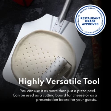 Durable New Star Aluminum Pizza Peel for Cooking Enthusiasts