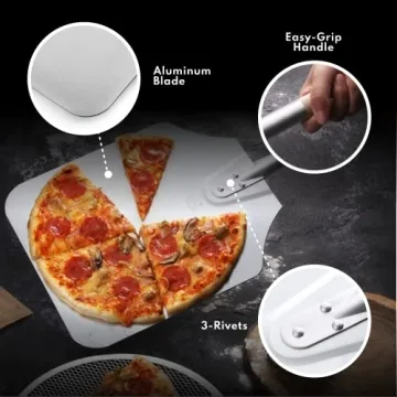 Durable New Star Aluminum Pizza Peel for Cooking Enthusiasts