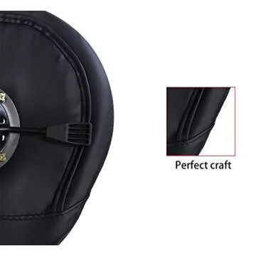 Saddle Stool Rolling Ergonomic Swivel Chair for Dental Office Massage Clinic Spa Salon,Adjustable Hydraulic Stool with Wheels (Without Backrest, Black)