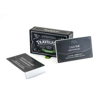 Learn Japanese Flash Cards for Beginners & Travelers