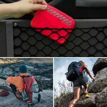 RHINO RESCUE Mini First Aid Kit for Travel, Water-resistant & Ultralight Portable Quick Search Emergency Med Kit for Car, Camping, Hiking,Cycling, Backpacking, HSA/FSA Eligible (EDC)