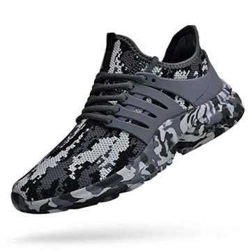 Troadlop Mens Tennis Shoes - Comfortable Breathable Athletic Sneakers for All Activities