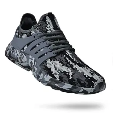 Troadlop Men's Breathable Athletic Sneakers for Comfort