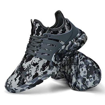 Troadlop Men's Breathable Athletic Sneakers for Comfort