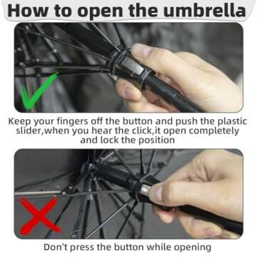 ESUFEIR Mini Travel Sun Umbrella - Compact UV Protection for All