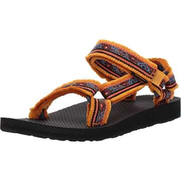 Teva Women's Original Universal Sandal, Maressa Sunflower Multi, 7