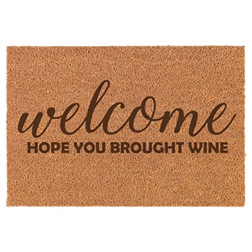 Daylor Welcome Wine Doormat Non-Slip for Home
