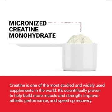 FORCE FACTOR Creatine Monohydrate for Muscle Gain & Strength