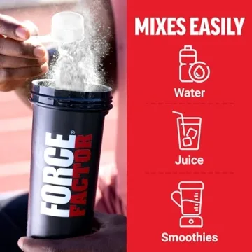 FORCE FACTOR Creatine Monohydrate for Muscle Gain & Strength