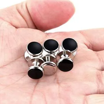 Elegant Rovtop Cufflinks and Studs Set for Men