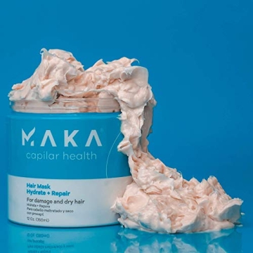 Maka Moisturizing Hair Mask for Damaged Hair 12 Fl oz
