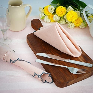Premium Fingercraft Scallop Napkin Set - Perfect for All Occasions