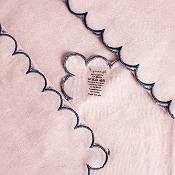 Premium Fingercraft Scallop Napkin Set - Perfect for All Occasions