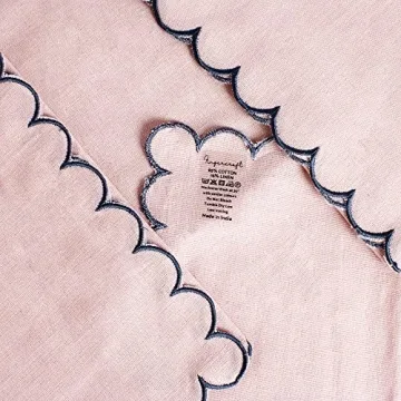 Premium Fingercraft Scallop Napkin Set - Perfect for All Occasions