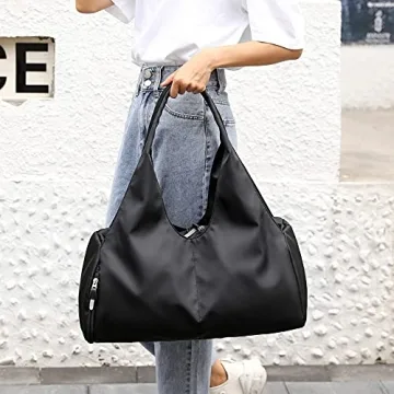 Stylish Forestfish Yoga Gym Bag with Compartment & Storage