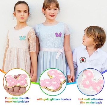 15PCS Cute Cartoon Iron On Patches for Clothes