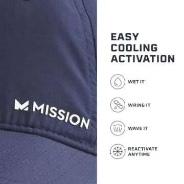 MISSION Cooling Performance Hat - Unisex Cap for All Activities
