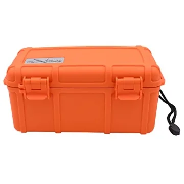 Cigar Caddy 3540-R Blaze Waterproof Travel Humidor for 15 Cigars