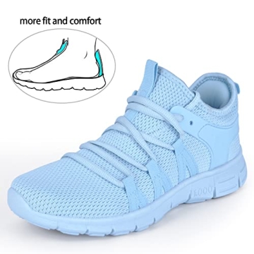 INZCOU Running Shoes Lightweight Breathable Mesh Sneakers