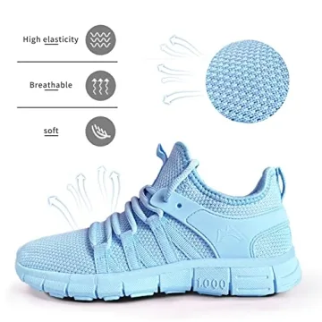 INZCOU Running Shoes Lightweight Breathable Mesh Sneakers