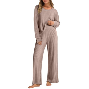 Soft ANRABESS Women’s 2 Piece Lounge Set for Cozy Days