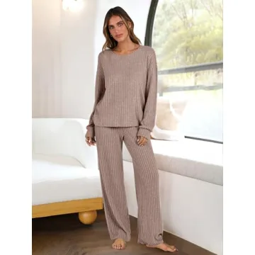 Soft ANRABESS Women’s 2 Piece Lounge Set for Cozy Days