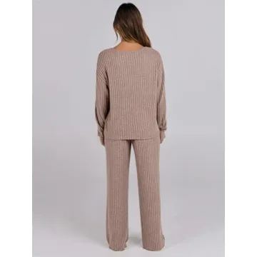 Soft ANRABESS Women’s 2 Piece Lounge Set for Cozy Days
