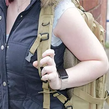 INI Compatible with Apple Watch Band 49mm 46mm 45mm 44mm 42mm 41mm 40mm 38mm - Adjustable Leather Strap with Magnetic Closure System for iWatch Series 10 Ultra 2 Ultra/9/8/7/SE/6/5/4/3/2/1 - Tan