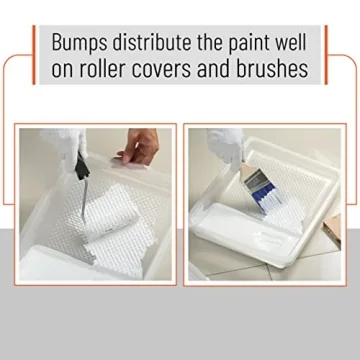 Bates Paint Tray Liners - Durable Disposable Trays Pack
