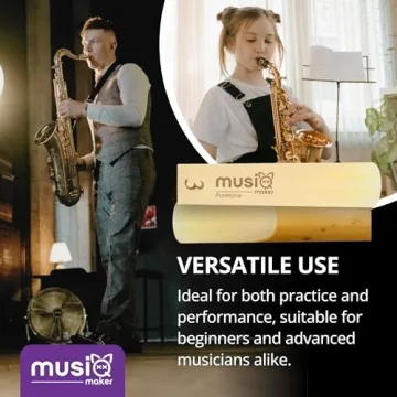 Premium Alto Saxophone Reeds - 10 Pack for Musicians