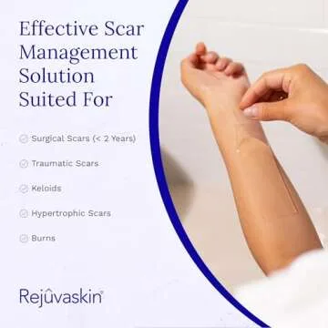 Rejuvaskin Scar Fx Silicone Tape for Surgical Scars