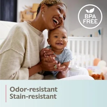 NUK Simply Natural Baby Bottle with SafeTemp, 5 oz, 4 Pack