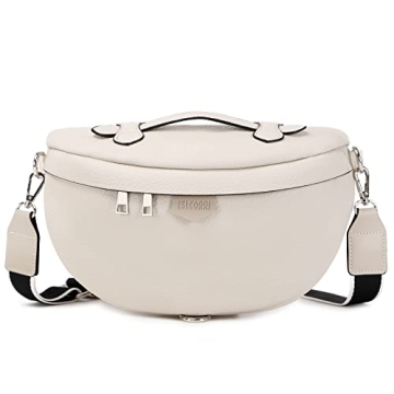 Eslcorri Crossbody Bags for Women - Fashion Sling Purse Shoulder Bag Fanny Pack Leather Causal Chest...