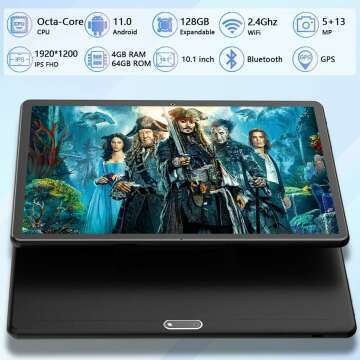 10.1 Inch Android 11 Tablet - Latest Specs & Features
