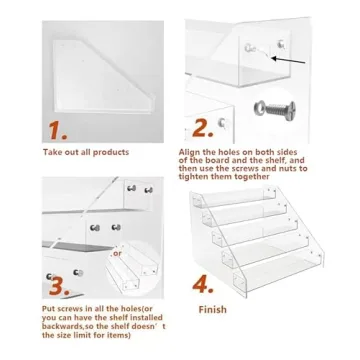 Buy PMMASTO Tiered Spice Rack for Stylish Kitchen Storage