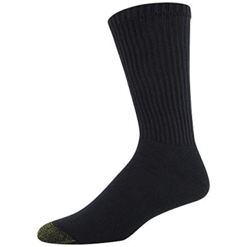 GOLDTOE Men's 656s Crew Athletic Socks - 6 Pairs