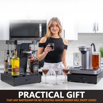 Ksestor Bartesian Pod Holder for 40 Cocktail Capsules