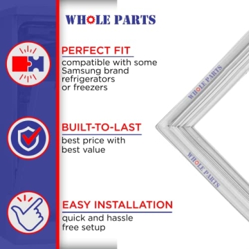 Samsung French Door Seal Gasket Assembly Replacement