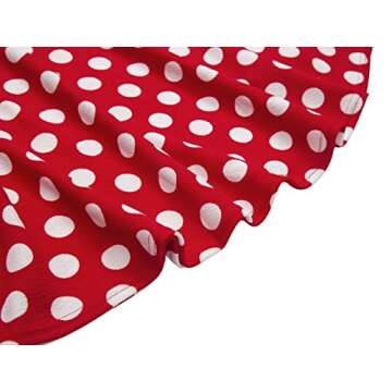 Urban CoCo Women's Basic Midi Skirt Versatile Stretchy Flared Casual High Waisted Skirts（M,Long-3