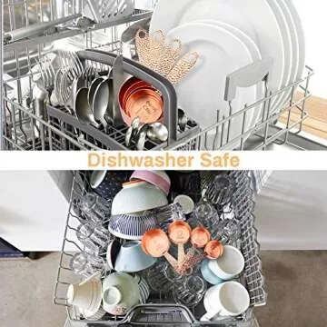 Elegant Rose Gold Measuring Cups Set for Perfect Cooking