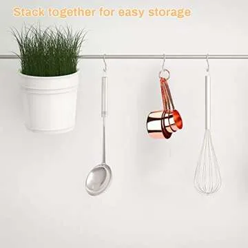 Elegant Rose Gold Measuring Cups Set for Perfect Cooking