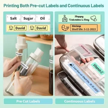 Phomemo D30 Mini Label Maker - Portable Bluetooth Printer